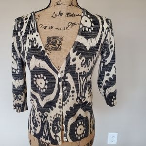 Embroidery cardigan